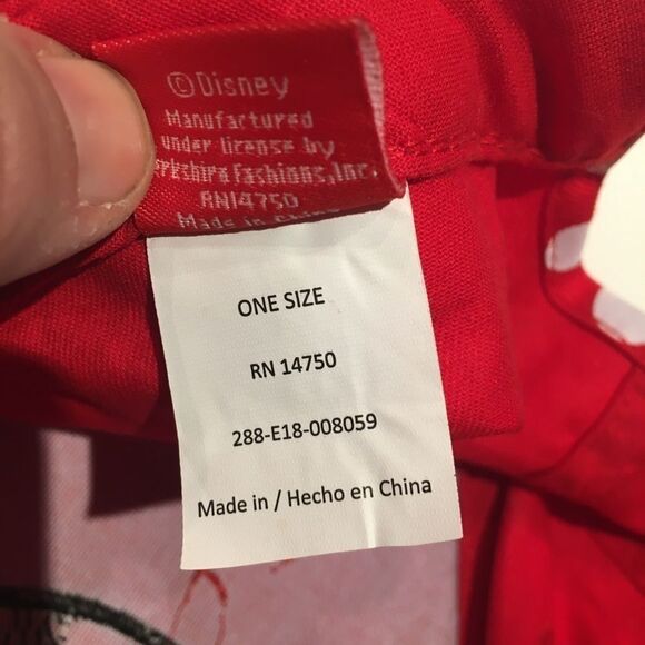 Disney Minnie Mouse Ear Hat One Size - Picture 9 of 11